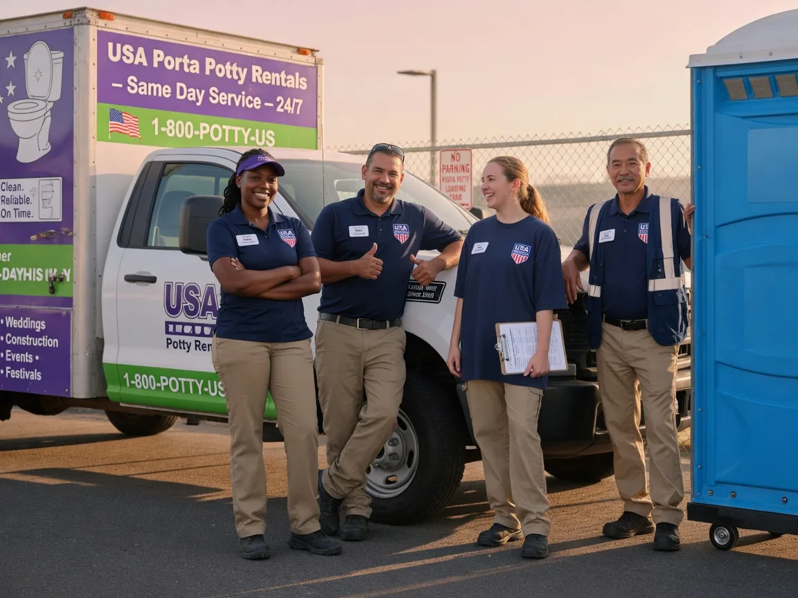 Porta Potty Rental company in Buda, IL